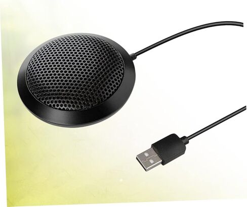 ميكروفون USB للألعاب سطح المكتب صوت ميكروفون تخفيض الضوضاء التصميم المدمج سهلة الاستخدام حصيرة قسيمة مستقرة لمكتب الكلام والتسجيل in Kuwait