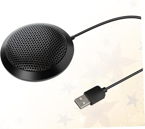 ميكروفون USB للألعاب سطح المكتب صوت ميكروفون تخفيض الضوضاء التصميم المدمج سهلة الاستخدام حصيرة قسيمة مستقرة لمكتب الكلام والتسجيل in Kuwait