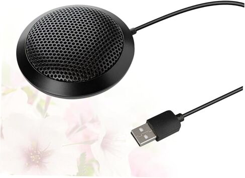 ميكروفون USB للألعاب سطح المكتب صوت ميكروفون تخفيض الضوضاء التصميم المدمج سهلة الاستخدام حصيرة قسيمة مستقرة لمكتب الكلام والتسجيل in Kuwait
