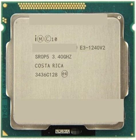 E3-1240 V2 E3 1240 8M Cache 3.40 GHz SR0P5 LGA1155 معالج وحدة المعالجة المركزية E3-1240V2 in Saudi Arabia