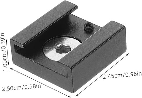 POPETPOP 1Set Hot Shoe Mount Adapter for DSLR Cameras Extension Connector for Enhanced Functionality and Accessory Attachment in Saudi Arabia