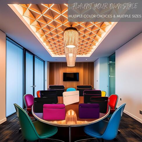 حقيبة كمبيوتر محمول مقاومة للمياه مقاوم للماء مع سحاب آمن ، جيب أمامي ، يناسب أكثر من 17 "أجهزة in Kuwait