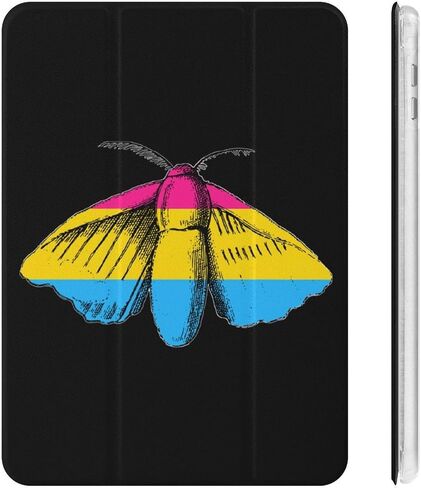 علبة عثة الحرير الحريرية pansexual مع حامل القلم رفيع الخفيف الوزن المتوافق مع iPad mini 4/5/6 mini4/5 （7.9in） in Kuwait
