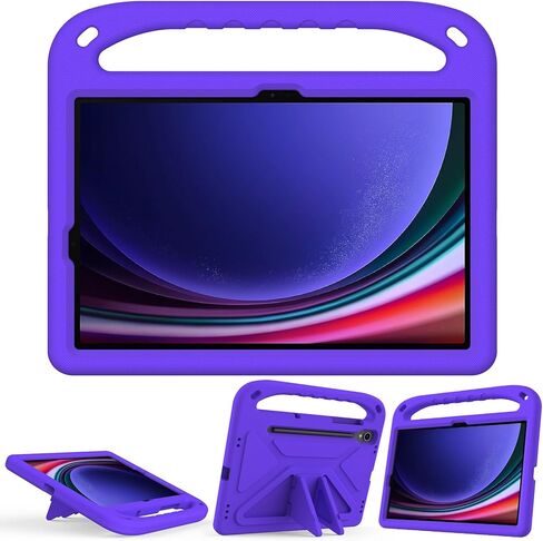 Travel on Tablet Case Compatible with Children Compatible with Samsung Galaxy Tab S9 11 Inch 2023 X710/X716B/X718U, Lightweight, Shockproof, Handle and Stand, Suitable for Children Protectio in Saudi Arabia