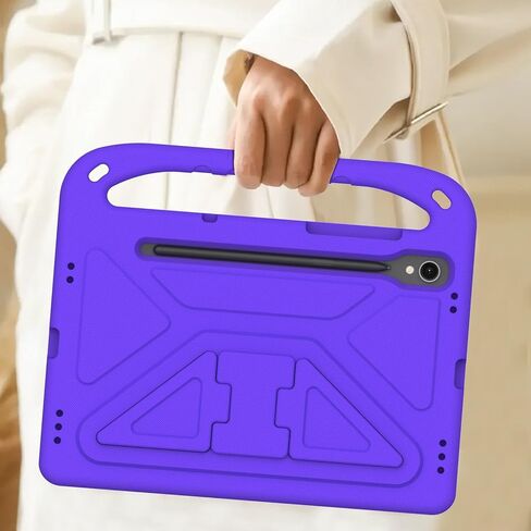 Travel on Tablet Case Compatible with Children Compatible with Samsung Galaxy Tab S9 11 Inch 2023 X710/X716B/X718U, Lightweight, Shockproof, Handle and Stand, Suitable for Children Protectio in Saudi Arabia
