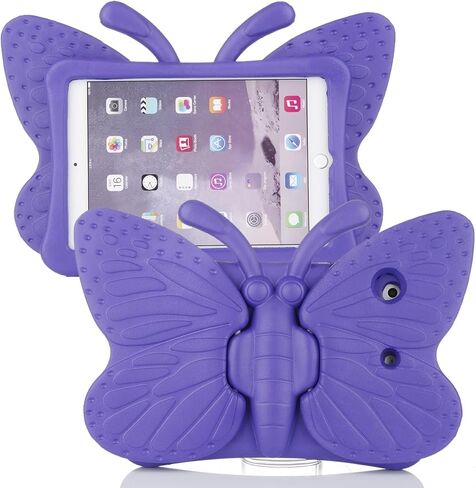 سافر على جهاز لوحي لطيف الفراشة علبة متوافقة مع iPad 2/3/4 9.7 بوصة 2011/2012 إصدار حالة وقائية مقاوم لـ eva المتوافقة مع الأطفال ، مقاوم للضوء Pro in Saudi Arabia