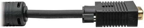 Tripp Lite by Eaton P500-003 3ft VGA تمديد كابل HD15 ذكر إلى أنثى 2048x1536 EMI/RF المغطاة بالضغط المحمي مع عرض حزمة سحابة سحابة مؤهلة مسبقًا (حزمة واحدة) in Kuwait