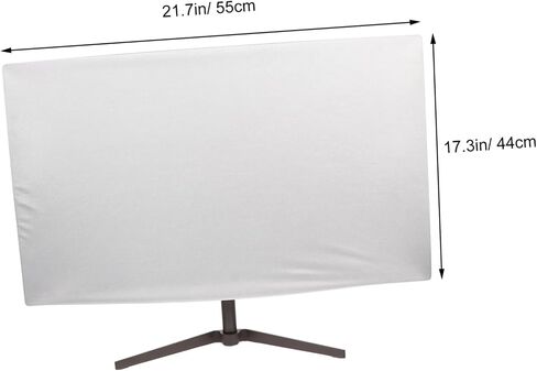 Screen Protector Sleeve Durable LCD Monitor Cover with Elastic Closure Lightweight Stretchable Full Front Protection Convenient Opening Back Design in Saudi Arabia