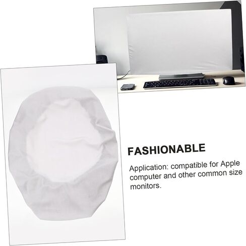 Screen Protector Sleeve Durable LCD Monitor Cover with Elastic Closure Lightweight Stretchable Full Front Protection Convenient Opening Back Design in Saudi Arabia