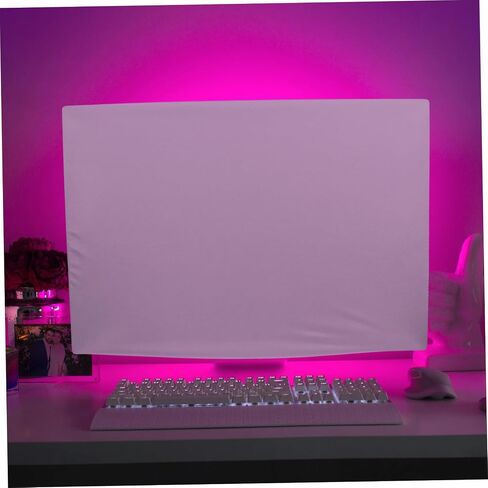 Screen Protector Sleeve Durable LCD Monitor Cover with Elastic Closure Lightweight Stretchable Full Front Protection Convenient Opening Back Design in Saudi Arabia