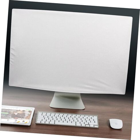 Screen Protector Sleeve Durable LCD Monitor Cover with Elastic Closure Lightweight Stretchable Full Front Protection Convenient Opening Back Design in Saudi Arabia