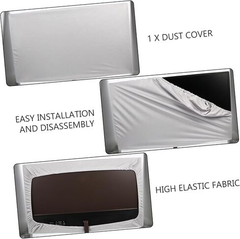 Screen Protector Sleeve Durable LCD Monitor Cover with Elastic Closure Lightweight Stretchable Full Front Protection Convenient Opening Back Design in Saudi Arabia