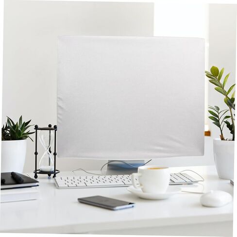 Screen Protector Sleeve Durable LCD Monitor Cover with Elastic Closure Lightweight Stretchable Full Front Protection Convenient Opening Back Design in Saudi Arabia