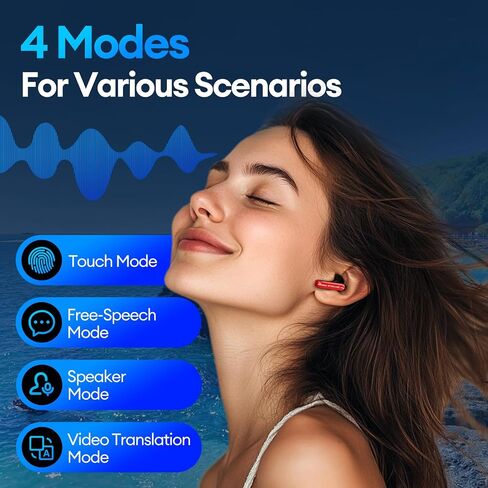 Transformers TF-T01 True Wireless Earbuds Wireless Bluetooth 5.4 Ear Buds Deep Bass Sound Earbud with Smart Noise Cancelling Mic IPX5 Waterproof in Ear Earphones for Android iOS Blue Optimus Prime in Saudi Arabia