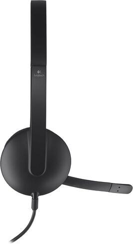 Logitech USB Headset H340 for Internet Calls and Music - Black in Saudi Arabia