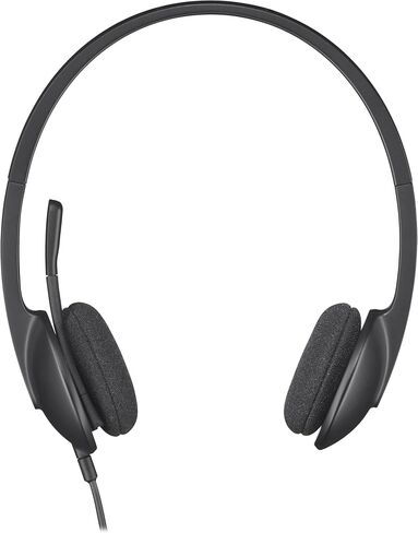 Logitech USB Headset H340 for Internet Calls and Music - Black in Saudi Arabia