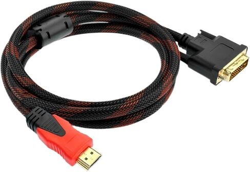 HDMI إلى DVI Cable ثنائي الاتجاه DVI-D 24+1 ذكر إلى HDMI ذكور محول كابل 1.5M/3M/5M (300 سم) in Saudi Arabia