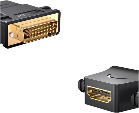 DVI to HDMI Adapter Bidirectional DVI-D 24+1 Male to HDMI Female Cable Connector Converter for HDTV Projector HDMI to DVI in Saudi Arabia