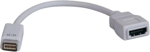 Tripp Lite P138-000-HDMI Mini DVI إلى HDMI Adapter Cable ، 8 in ، 1920x1200@60Hz ، Mini-DVI إلى HDMI أنثى ، MacBook/IMAC إلى شاشة HDTV ، الحزمة البيضاء ، الحزمة السحابية قبل التهيئة المؤهلة (10 حزمة) in Saudi Arabia
