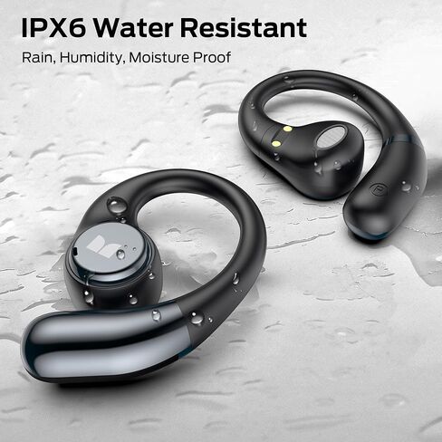 Monster Open Ear AC336 Headphones, Bluetooth 6.0 Wireless Earbuds with Stereo Sound, ENC Clear Call, 21H Playtime, Type-C Charging, Touch Control, IPX6 Waterproof Open Ear Earbuds for Sports Outdoor in Saudi Arabia