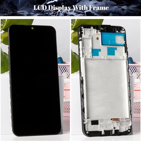 لاستبدال شاشة Samsung Galaxy A24 4G LCD لشاشة Samsung Galaxy A24 4G لـ SM-A245F و SM-A245M و SM-A245N لمجموعة تصنيف شاشة اللمس (مع الإطار والأسود) in Saudi Arabia