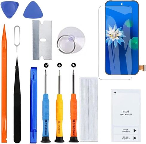 شاشة العرض لـ Google Pixel 9 OLED G2YBB GUR25 G1B60 LCD Screen Resembly Kit مع إطار (بصمة الدعم) in Kuwait