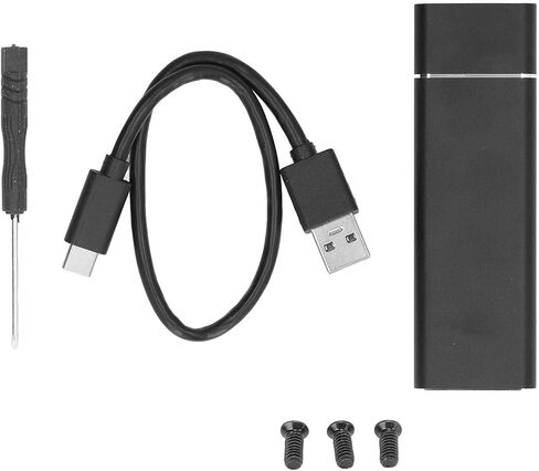 M.2 Enclosure, Nvme Enclosure USB C USB C SSD Enclosure M.2 NGFF High Speed Transfer USB3.0 5Gbps USB 3.1 10Gbps Type C Metal SSD Enclosure Nvme External for Computer in Saudi Arabia