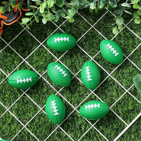 50 Pieces Football Stress Ball, Mini Foam Sports Ball, Foam Sports Ball for School Carnival Reward, Party Bag Gift Fillers in Kuwait