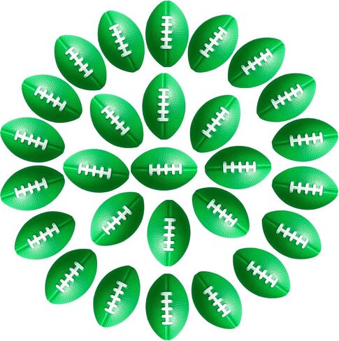 50 Pieces Football Stress Ball, Mini Foam Sports Ball, Foam Sports Ball for School Carnival Reward, Party Bag Gift Fillers in Kuwait