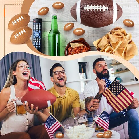 50 Pieces Football Stress Ball, Mini Foam Sports Ball, Foam Sports Ball for School Carnival Reward, Party Bag Gift Fillers in Saudi Arabia