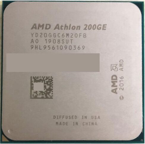 A A 200GE X2 3.2GHz Dual-Core Quad-Thread CPU Processor YD200GC6M2OFB YD20GGC6M20FB Socket AM4 in Saudi Arabia