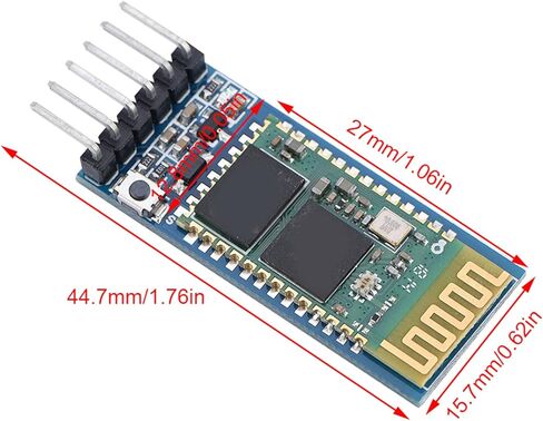 Yunir Bluetooth Serial Port Transceiver Baseboard ، وحدة Bluetooth اللاسلكية لنقل بيانات UART RS232 ، بروتوكول CSR BLE V2.0 ، وحدة BT اللاسلكية لـ MCU ، ARM أو DSP in Kuwait