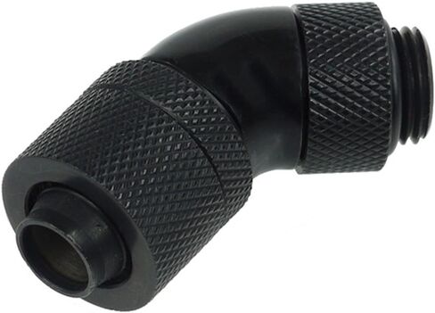 Alphacool 17072 13/10 تركيب الضغط 45 درجة قابلة للدوران G1/4 - تجهيزات تبريد المياه السوداء العميقة in Saudi Arabia