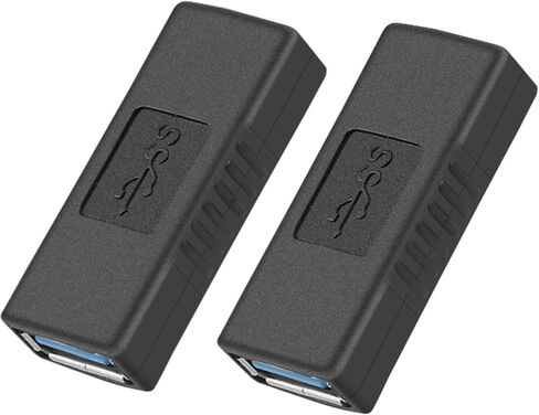 2pcs USB 3.0 النوع A الإناث إلى موصل تغيير الجنسين in Kuwait