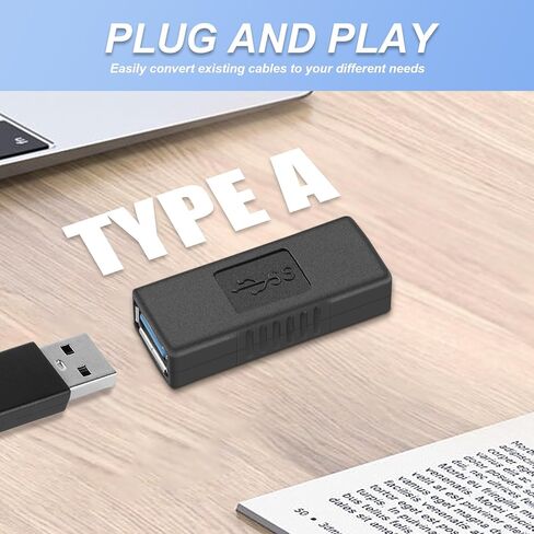 2pcs USB 3.0 النوع A الإناث إلى موصل تغيير الجنسين in Kuwait