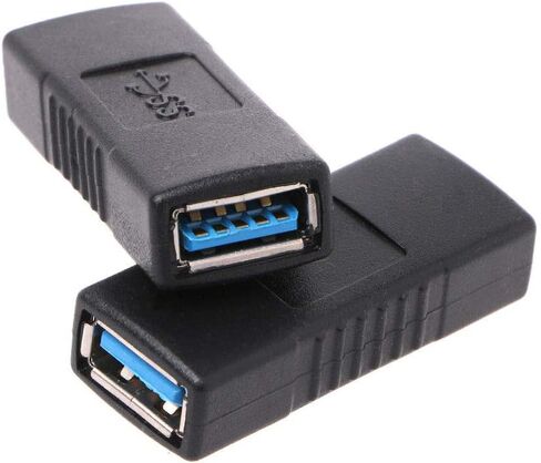 2pcs USB 3.0 النوع A الإناث إلى موصل تغيير الجنسين in Kuwait