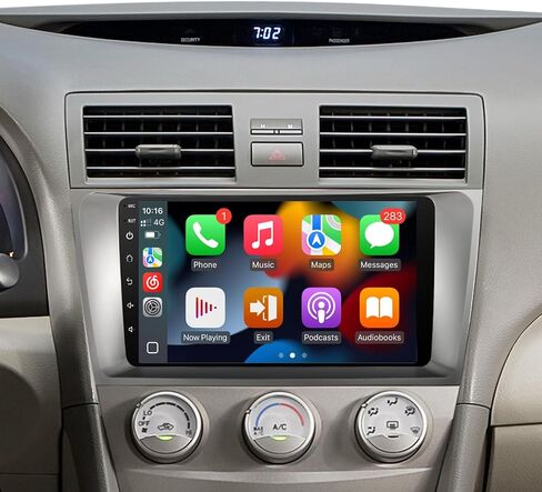 راديو Car Toyota Camry 2006 2007 2008 2008 2010 2011 مع شاشة Carplay Android Auto 9inch لـ Toyota Camry مع Bluetooth FM SWC GPS (النمط 2 مع J.B.L وشاشة كبيرة) in Kuwait