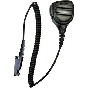 Klein Electronics Bravo Siyata SD7 Shoulder Mic - M5 Connector with PTT Button, IP56 Waterproof, 3.5mm Listen-Only Earpiece Port, Compact Shoulder Speaker Mic, PTT Zello, ESChat, TASSTA in Kuwait