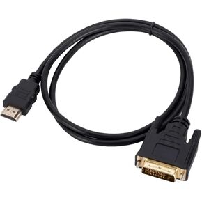 4K HDMI-Compatible to Adapter Cable 1080P Bi-Direction 24+1 DVI -D to HDMI-Compatible Converter for HDTV DVD TV Box(1M) in Kuwait