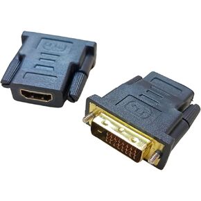 DVI to HDMI Adapter DVI Male to HDMI محول أنثى كلا الاتجاهين يعملون in Kuwait