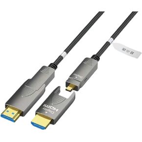 HDMI2.0 الإصدار 4K كابل الألياف البصرية D إلى كبلات بيانات خط أنابيب خط أنابيب هندسي مفصل (1.8 متر) in Kuwait