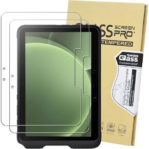 KEANBOLL 2 Pack Designed for 2025 New Samsung Galaxy Tab Active5 Pro 10.1" Tempered Glass Screen Protector, (X350/X356B) Ultra Clear 9H Hardness Scratch Resistant Case Friendly in Kuwait