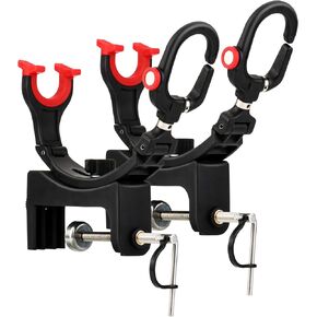 RUNCL 4/2/1 Pack Fishing Rod Holder for Boat – 360° Adjustable Dual-Direction Mount, No-Drill Quick Install, Fits Spinning & Casting Rods – Lightweight Mount for Canoe, Kayak, Raft, Fishing Gear Gift in Kuwait