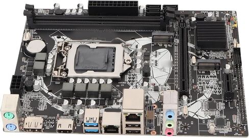 Heayzoki B460M Motherboard ، PC Desktop Mainboard ، قناة DDR4 LGA 1200 2 Gigabit NIC Support HD Multimedia Interface SATA3.0 MAINBOARK in Saudi Arabia