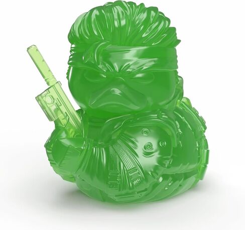 TUBBZ First Edition: Metal Gear Solid - Solid Snake Cosplaying Rubber Duck Vinyl Figure | Official Merchandise of Metal Gear Solid Games, Solid Snake Collectable Figurines, Vinyl Duck with box for décor,gifts in Saudi Arabia