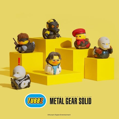 Tubbz Exclusiva de Amazon: Metal Gear Solid - Solid Snake Con Camuflaje de infiltración figura de vinilo pato de goma in Saudi Arabia