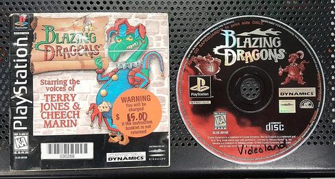 Blazing Dragons - PlayStation (Renewed) in Kuwait