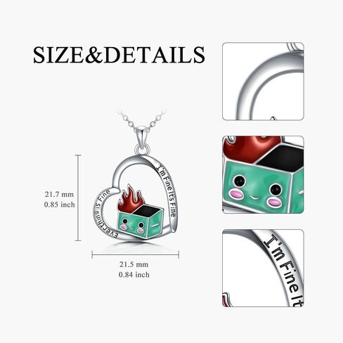 YAFEINI Animal Lovers Gifts Necklace Sterling Silver Cow/Capybara/Llama/Owl/Highland Cow Necklace Animal Jewelry Christmas Gifts for Women Girls in Kuwait