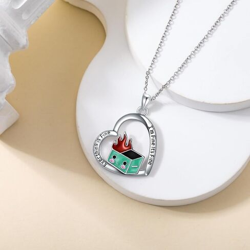 YAFEINI Animal Lovers Gifts Necklace Sterling Silver Cow/Capybara/Llama/Owl/Highland Cow Necklace Animal Jewelry Christmas Gifts for Women Girls in Kuwait