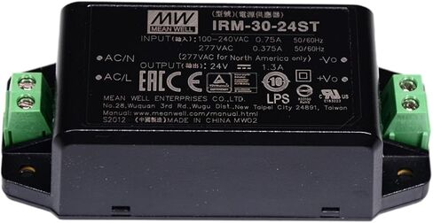 يعني Well IRM 30W 12V 2A إمدادات الطاقة التبديل ， IRM-30-12st Terminal Terminal Type AC-DC محول محول مزود الطاقة AC-DC in Kuwait